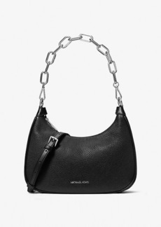 Michael Kors Cora Large Pebbled Leather Shoulder Bag