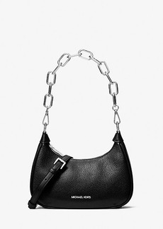 Michael Kors Cora Medium Pebbled Leather Shoulder Bag
