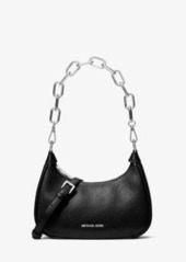 Michael Kors Cora Medium Pebbled Leather Shoulder Bag