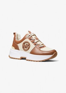 Michael Kors Cosmo Two-Tone Trainer