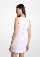 Michael Kors Cotton Blend Mini Dress