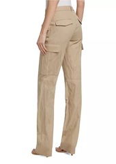 Michael Kors Cotton-Blend Slim-Fit Cargo Trousers