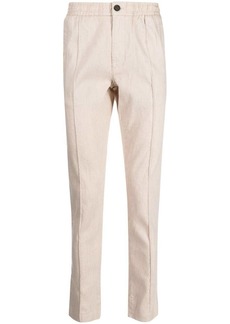 Michael Kors cotton-linen blend pintuck trousers