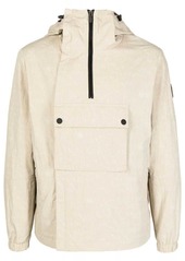 Michael Kors crinkled-finish hooded jacket
