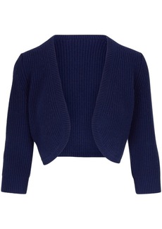 Michael Kors cropped knitted cashmere bolero