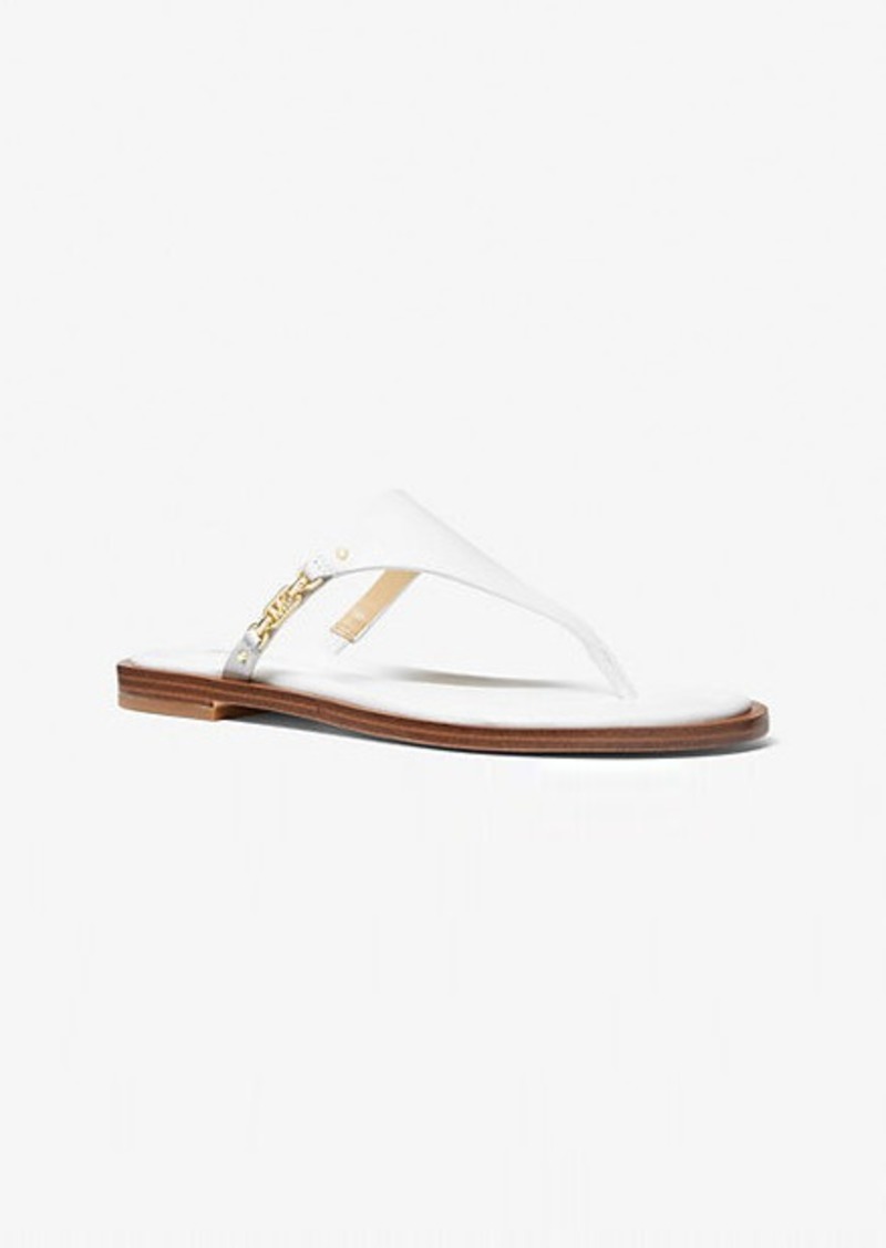 Michael Kors Daniella Leather Sandal