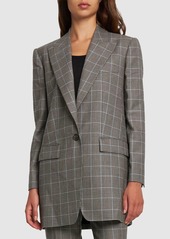 Michael Kors Darcy Tailored Wool Crepe Blazer