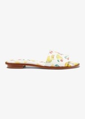 Michael Kors Deanna Sequined Fruit Print Slide Sandal