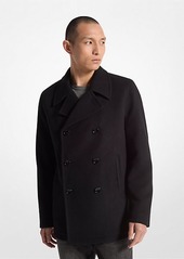 Michael Kors Double-Breasted Peacoat