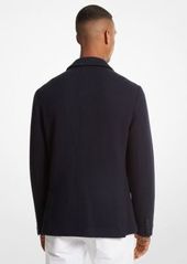 Michael Kors Double Face Wool Blend Blazer