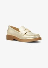 Michael Kors Eden Metallic Leather Loafer