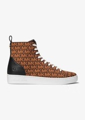 Michael Kors Edie Logo Knit High-Top Sneaker