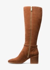 Michael Kors Ella Suede Wide Width Boot