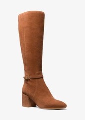 Michael Kors Ella Suede Wide Width Boot