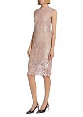 Michael Kors Embellished Crewneck Sheath Dress