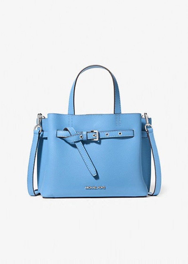 Michael Kors Emilia Small Pebbled Leather Satchel