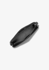 Michael Kors Empire Medium Leather Chain-Link Pochette