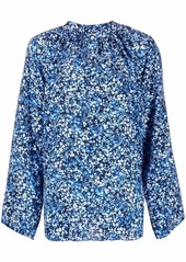 Michael Kors floral-print blouse