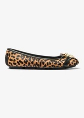 Michael Kors Fulton Leopard Print Calf Hair Moccasin