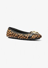 Michael Kors Fulton Leopard Print Calf Hair Moccasin