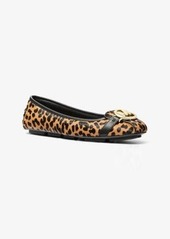 Michael Kors Fulton Leopard Print Calf Hair Moccasin