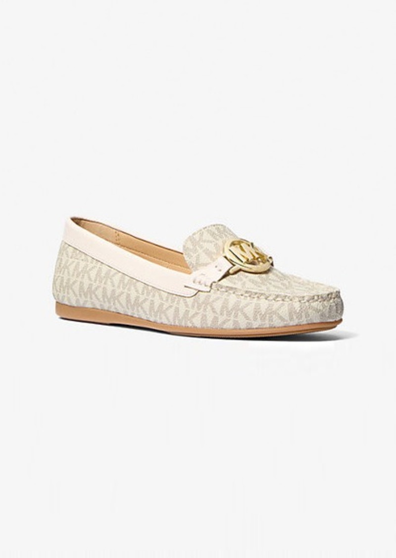 Michael Kors Fulton Signature Logo Moccasin