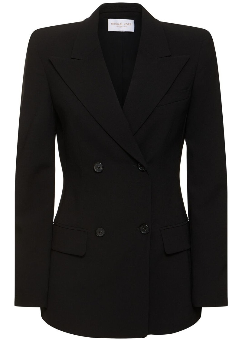 Michael Kors Georgina Double Breast Serge Jacket