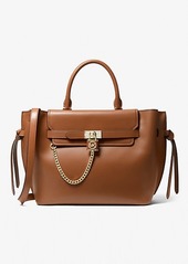 Ava Medium Fawn Leather Satchel Michael Kors  Leather satchel, Brown leather  satchel, Ombre bag