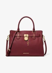 Michael Kors Hamilton Medium Leather Satchel