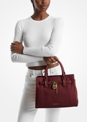 Michael Kors Hamilton Medium Leather Satchel