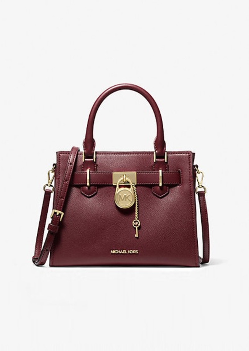 Michael Kors Hamilton Small Leather Satchel