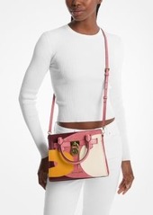 Michael Kors Hamilton Small Patchwork Satchel