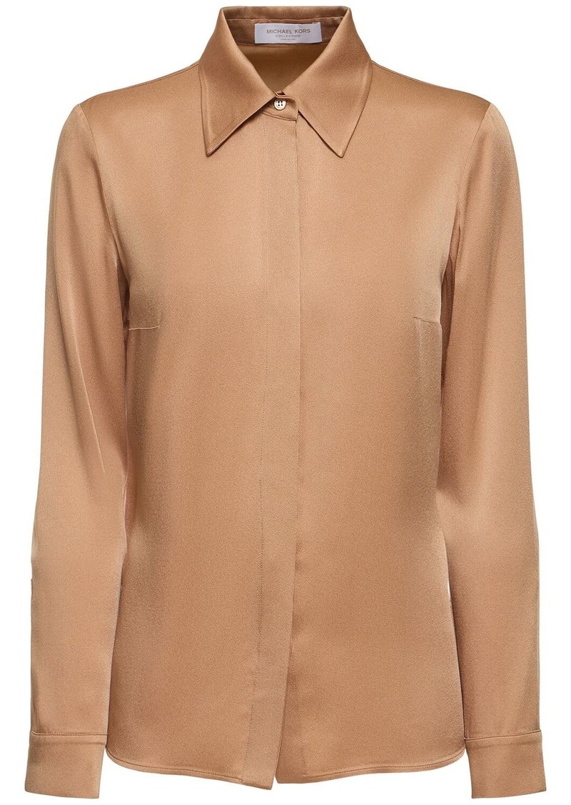 Michael Kors Hansen Satin Shirt