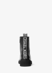 Michael Kors Haskell Leather Combat Boot