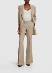 Michael Kors Haylee Crepe Flared Pants