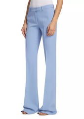 Michael Kors Haylee Flared Pleated Trousers