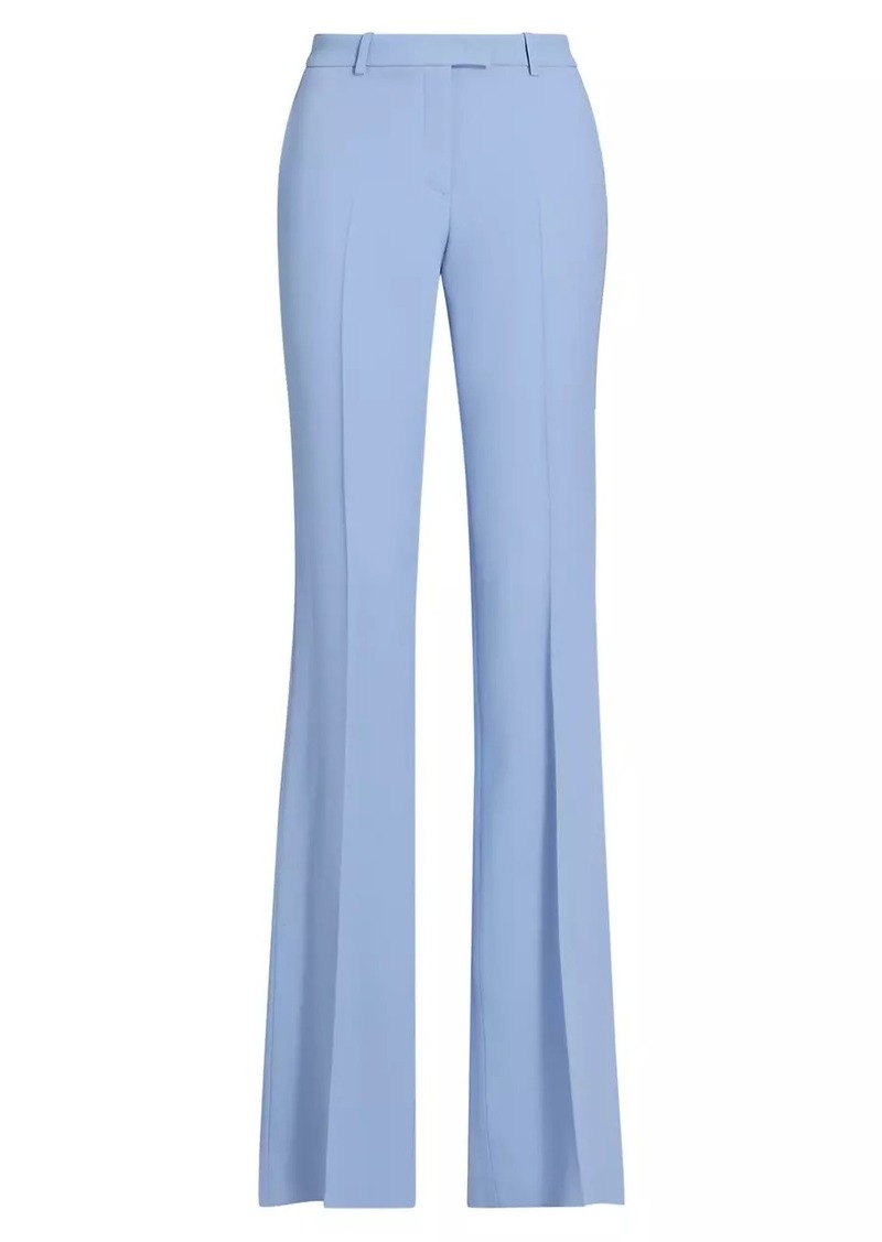 Michael Kors Haylee Flared Pleated Trousers