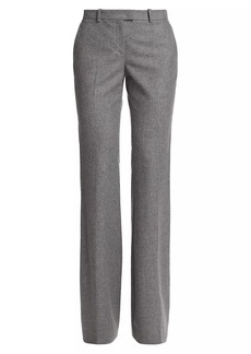 Michael Kors Haylee Straight-Leg Wool-Blend Trousers