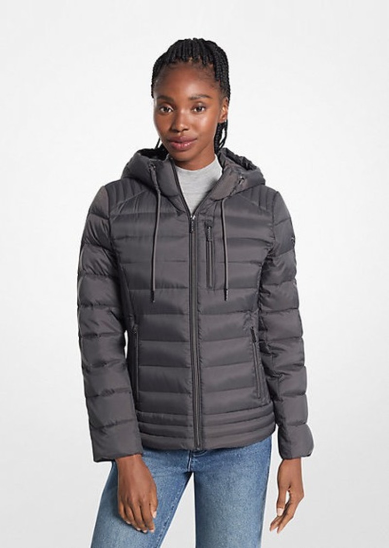 Michael Kors Hooded Puffer Jacket