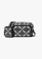Michael Kors Hudson Empire Logo Jacquard Camera Bag