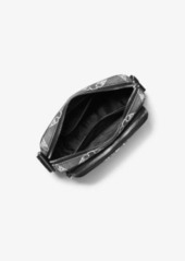 Michael Kors Hudson Empire Logo Jacquard Camera Bag