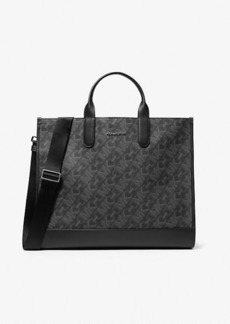 Michael Kors Hudson Empire Signature Logo Tote Bag