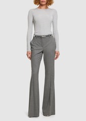 Michael Kors """hutton Lurex Long Sleeve Top"