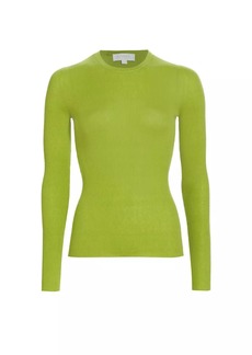 Michael Kors Hutton Ribbed Cashmere Sweater