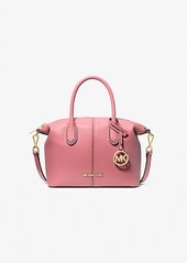 Michael Kors Hyde Small Pebbled Leather Satchel