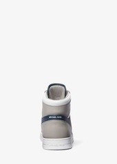 Michael Kors Jacob Leather High-Top Sneaker