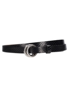 Michael Kors Jeanne Leather Belt