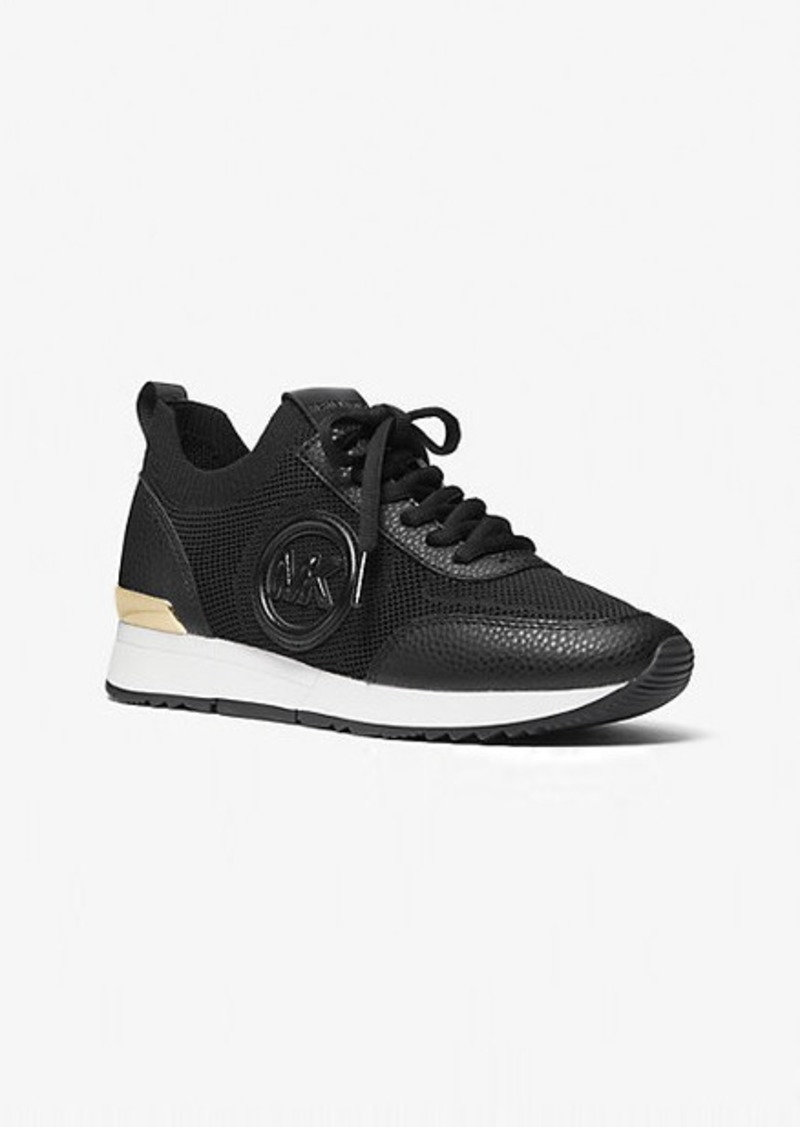 Michael Kors Jenkins Stretch Knit Trainer