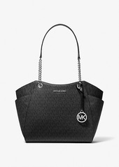 Michael Kors Jet Set Large Signature Logo Shoulder Bag