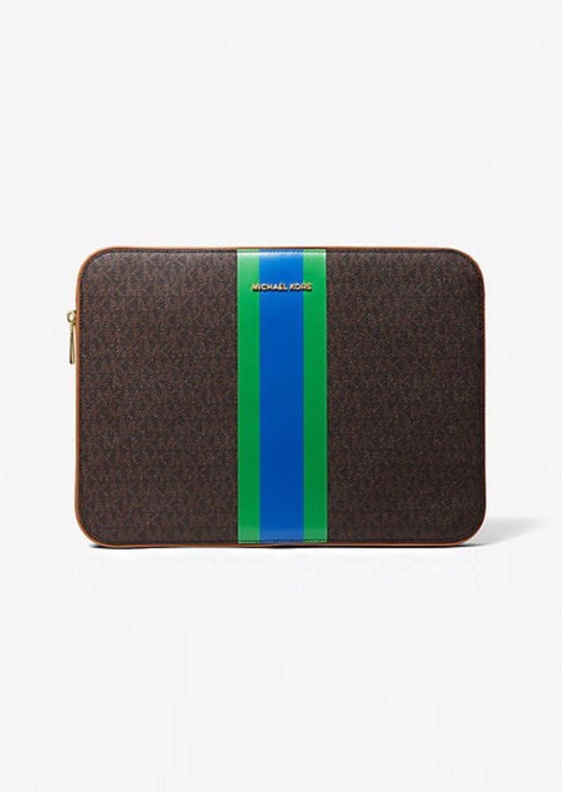 Michael Kors Jet Set Logo Stripe 13 Laptop | Handbags